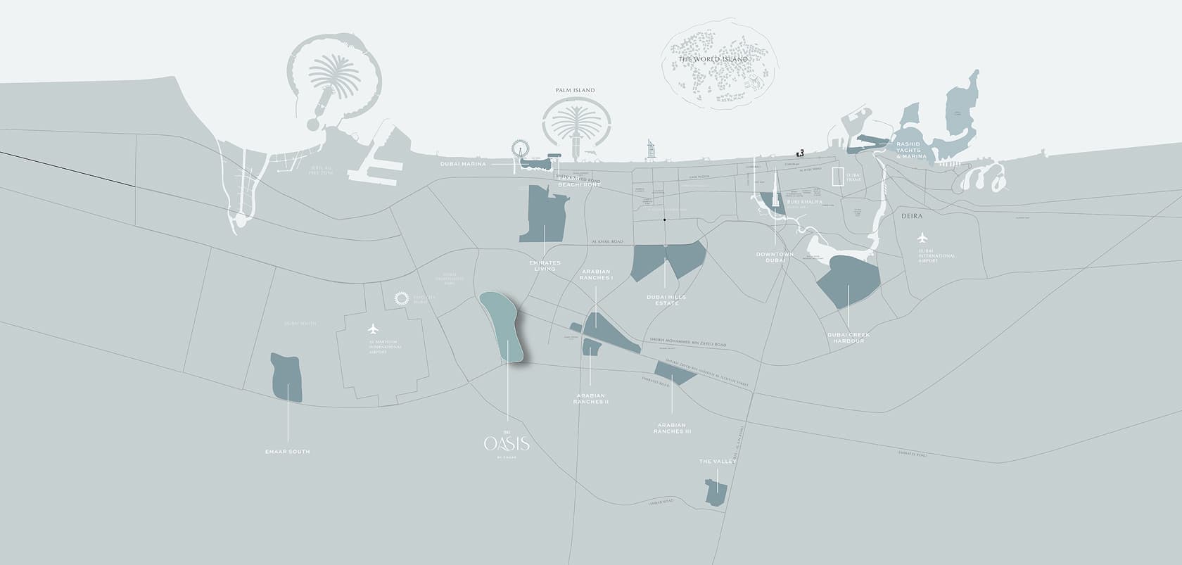 The Oasis Community Map